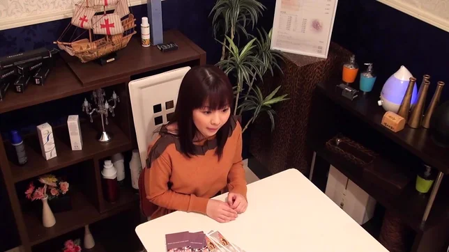 Sexy Asian milf enjoys a steamy hot massage 2