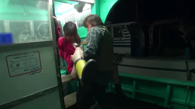 Naughty Japanese schoolgirl Riho Hirose gets her pussy licked and hammered 3