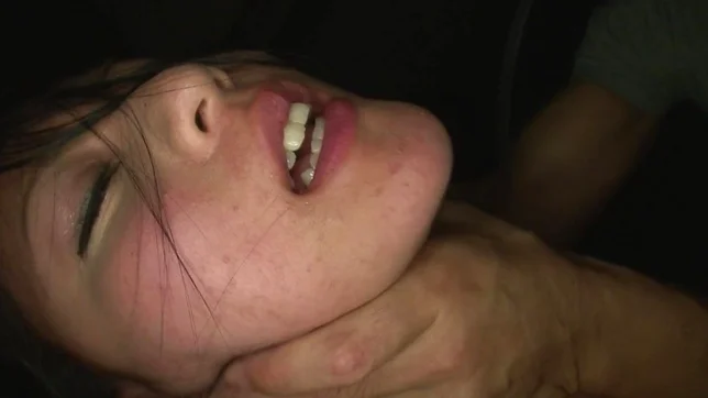 Obedient Asian beauty Ren Azumi fucked in rough gangbang 3