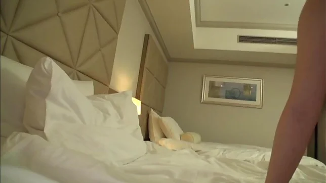 Amateur babe oka Sakai gets undressed and fucked hard 4