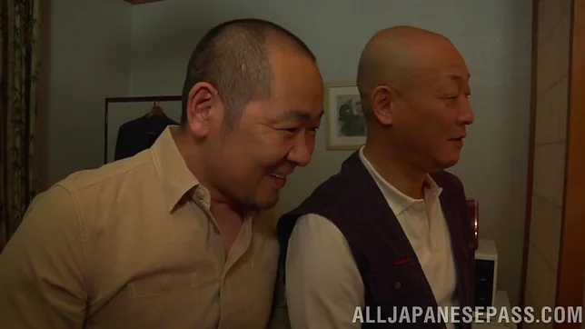 Classy Japanese redhead model Maria Hoshi enjoys doggystyle sex 3