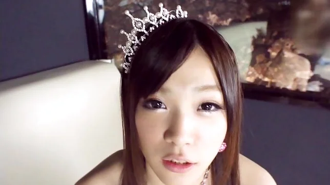 Sweet Japanese AV Model amateur gets her pink pussy plowed