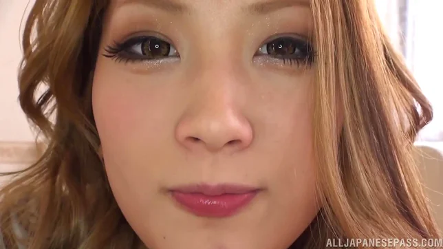 Cum thirsty sweetie Aika Waitress sucks and swallows 3