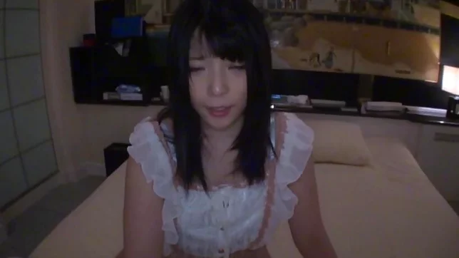 Kinky black-haired teen Ai Uehara does all sexual services for her stud 3