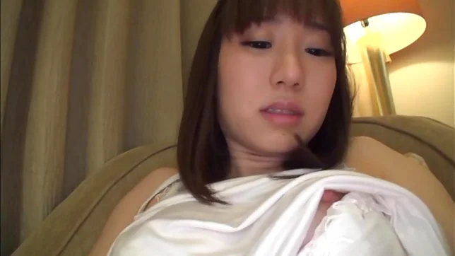 Amateur babe oka Sakai gets undressed and fucked hard 5