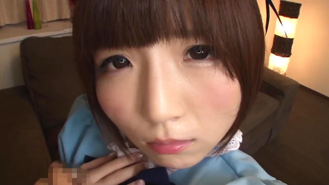 Amazing Sakura Kizuna sucks and rides a huge cock 2