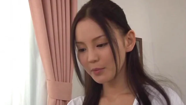 Stunning Asian teen Emiri Okazaki gives her boyfriend a hot blowjob 2