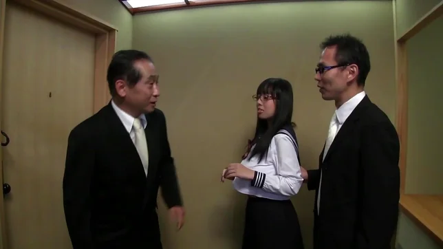 Japanese babe with huge tits enjoys a tasty cock 3