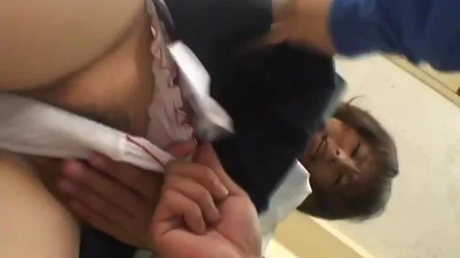 Kinky Japanese school girl is lovely 4