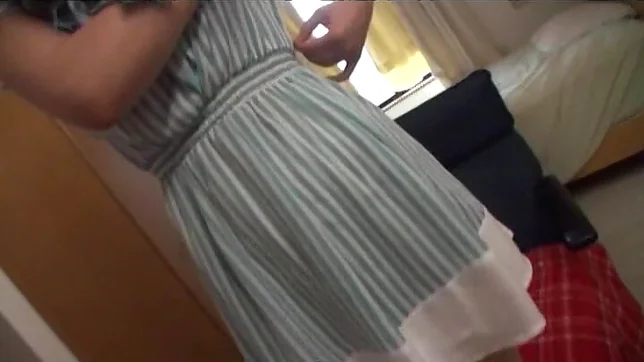 Amateur Japanese AV Model hairy pussy teased and fucked 3