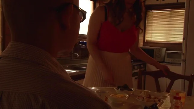 Lustful Japanese sweetie Chitose Saegusa enjoys the measurement procedure 2