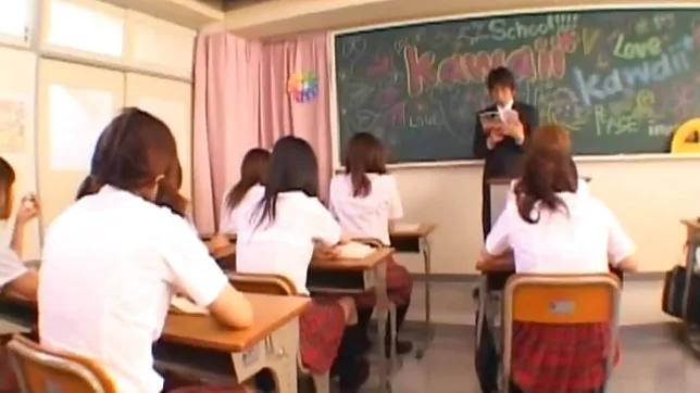 Asian beauties in school 4