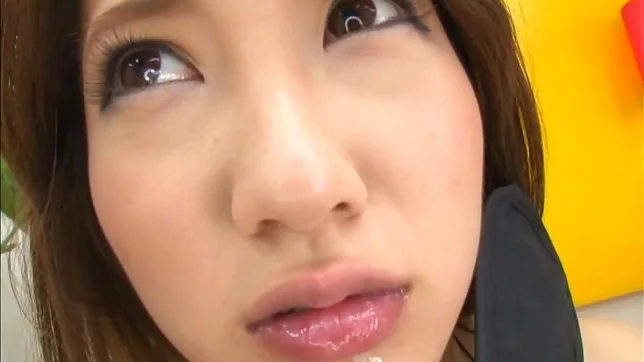 Dildo sucking with nasty Asian model Misa Kudou 3