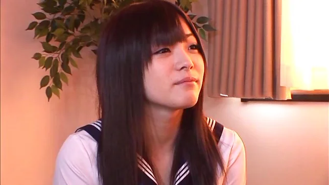 Mischievous Asian schoolgirl Karen Hazuki enjoys cocks of her boyfriends 2