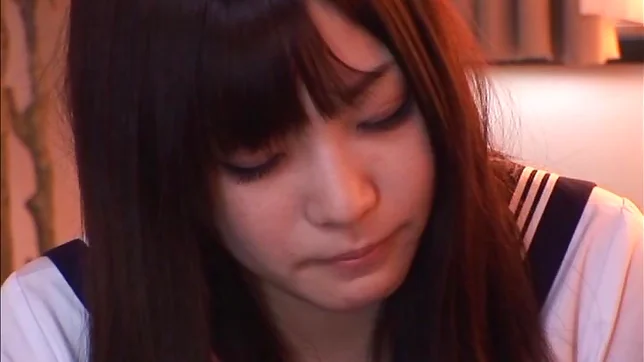 Mischievous Asian schoolgirl Karen Hazuki enjoys cocks of her boyfriends 2