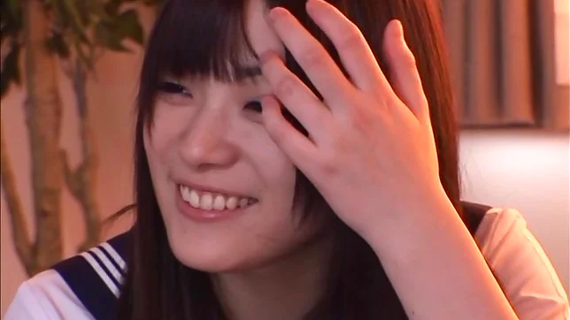 Mischievous Asian schoolgirl Karen Hazuki enjoys cocks of her boyfriends 2