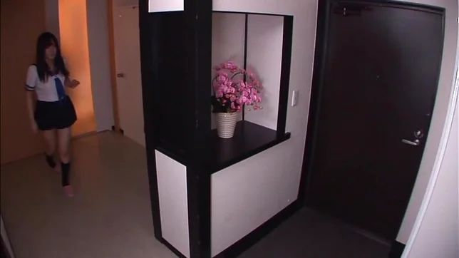 Mischievous Asian schoolgirl Karen Hazuki enjoys cocks of her boyfriends 2