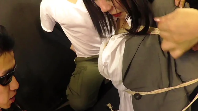 Chick with shaved pussy Miyuki Ojima gets body stimulated with toys 2