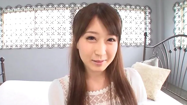 Long-haired Asian girl Arisa Misato enjoys cock and fingers in pussy 4