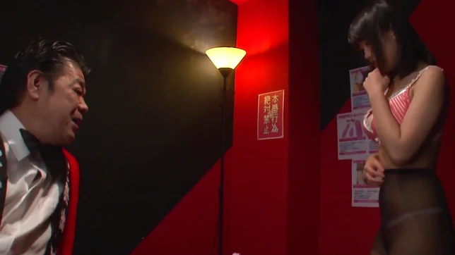 Kinky Asian milf in a leather costume Mami Nagase fucked by bad guys 3