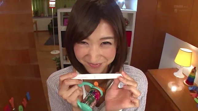 Ichika Kanhata, insolent Asian babe enjoys giving a deep throat blowjob