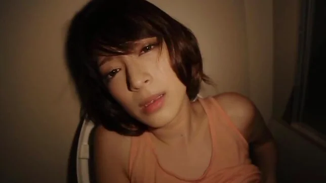 Stunning MILF Mikoto Tsukawa finger fucks her hairy pussy