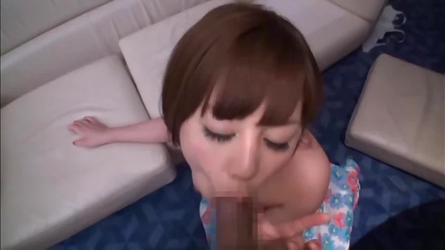 Charming Japanese AV babe enjoys deep penetration 5