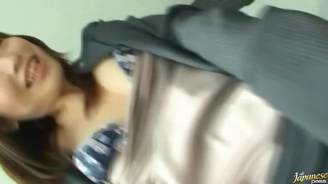 Kanade Otowa Lovely Asian doll ed in the office 2