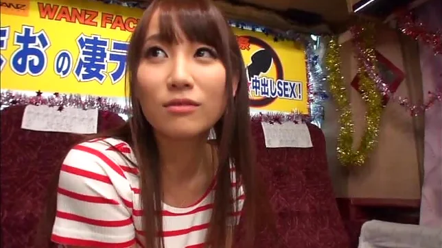 Charming brunette Mao Kurata seduces a hunk stud 4