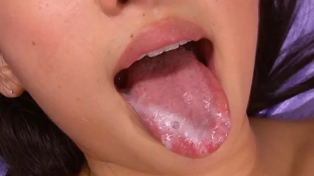 Alluring Asian teen Nana Ogura oiled up and fucked 2