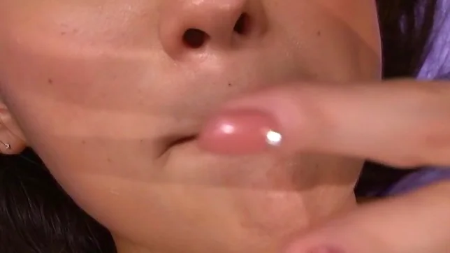 Alluring Asian teen Nana Ogura oiled up and fucked 2