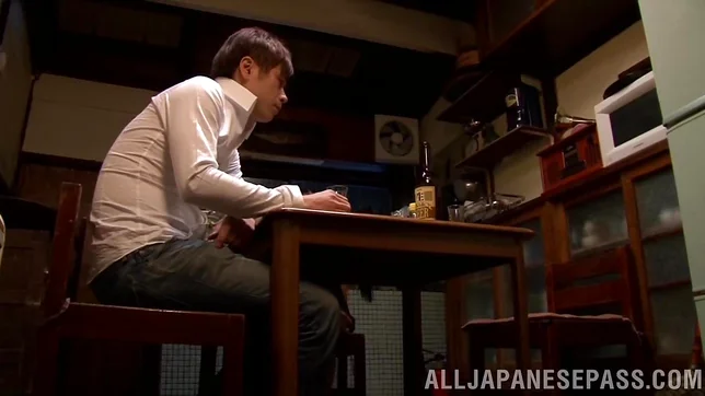 Horny teen Azusa Nagasawa enjoys a hard one 6