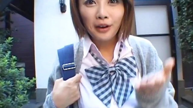 Yuka Haneda Hot Asian chick sucks cock in the bathroom 2