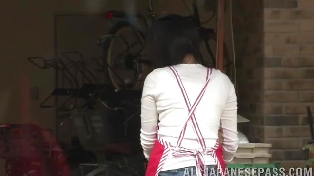 Lustful Asian milf Marika Tsutsui is drilled in a doggystyle 3