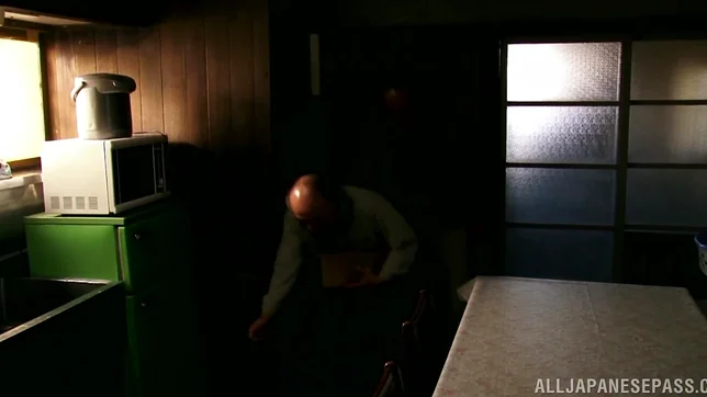 Young chick with bubble ass Yui Hatano gets fingered and licked 2