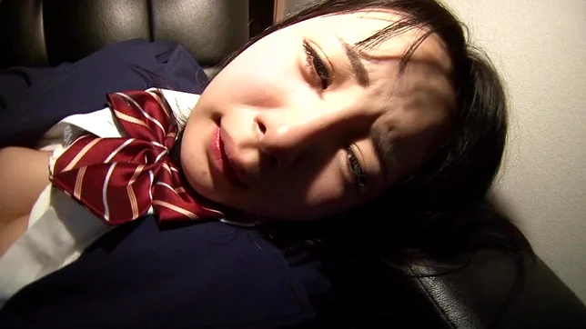 Ravishing threesome sex with a young schoolgirl, Hitomi Fujiwara 3