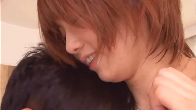 Petite Japanese chick Mayu Nazomi rubs pussy gets drilled with toys 7