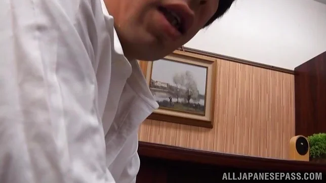 Pretty Asian milf Aina Shirahane gives head and swallows 3