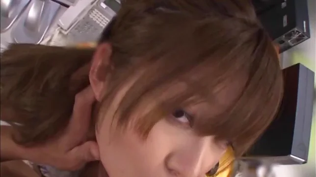 Innocent Asian office chick Rina Ishihara enjoys hardcore 5