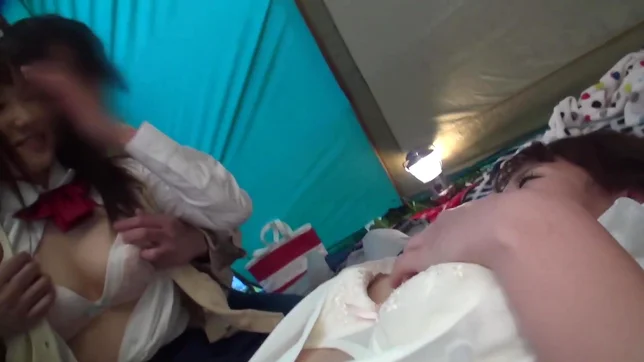 Sexy group sex adventure with horny Asian Risa Shiori 3