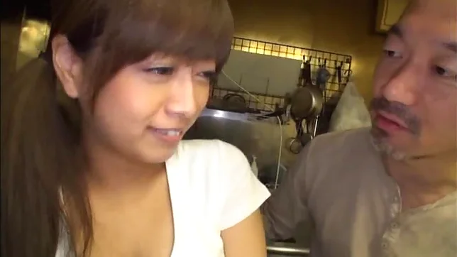 Petite Japanese housewife fucked hard on the table 4