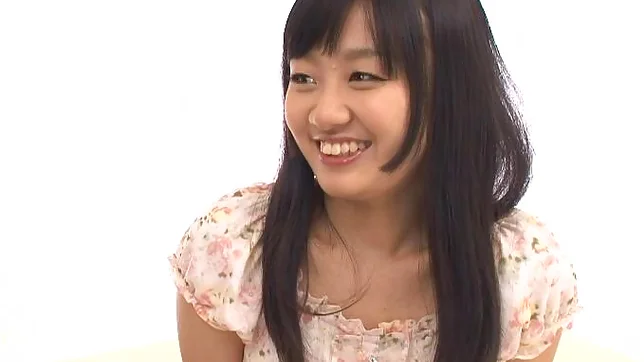 Brunette girl with tiny tits Himari Yuzomoto gets her hairy pussy banged 5