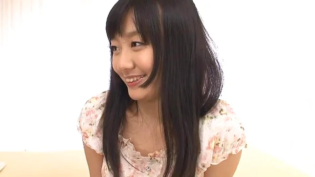 Brunette girl with tiny tits Himari Yuzomoto gets her hairy pussy banged 5