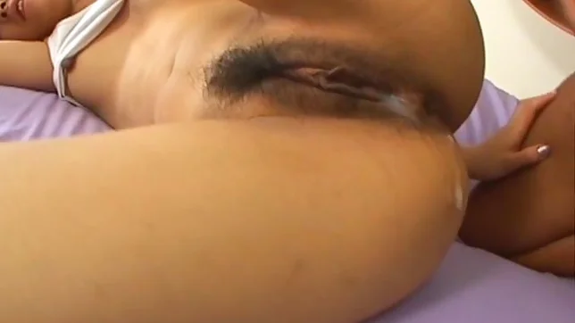 Haruna Ayumi Hot Asian Teen Model Enjoys Two Cocks