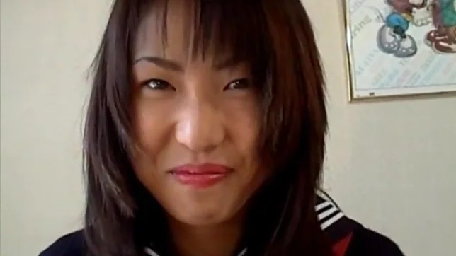 Kaori cum on tit in school uniform