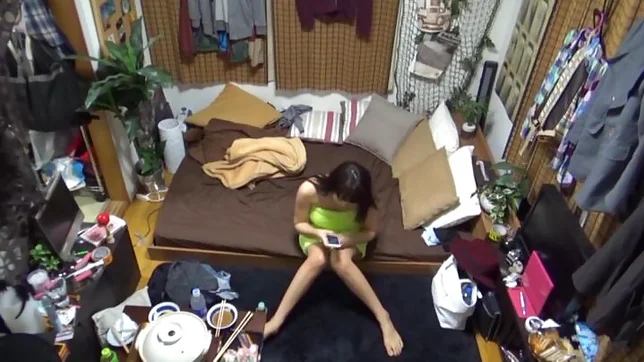 Erotic honey in awesome amateur pussy pounding 2