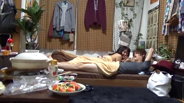 Erotic honey in awesome amateur pussy pounding 2