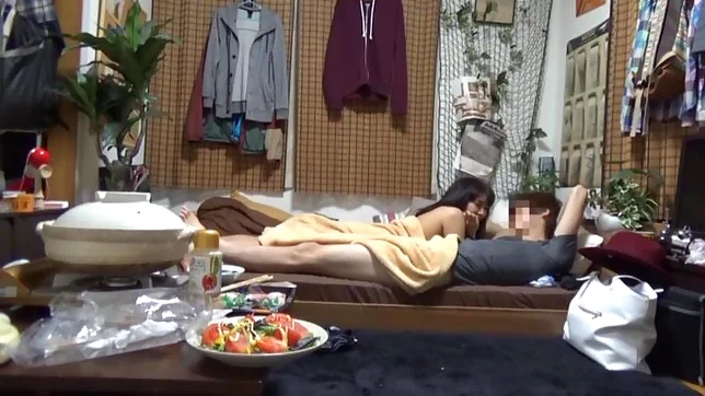 Erotic honey in awesome amateur pussy pounding 2