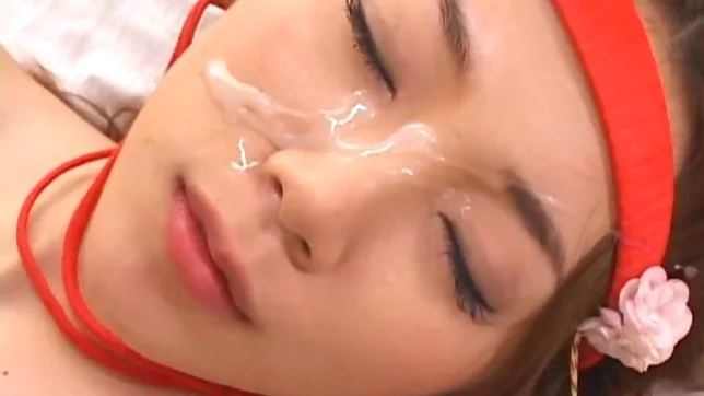 Asami Ogawa Pretty Asian chick in sexy costume likes games 7