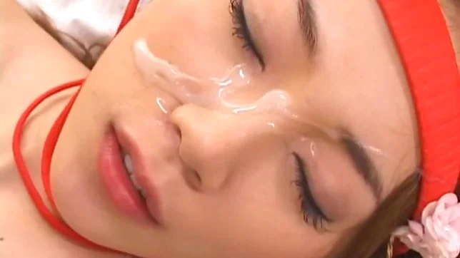 Asami Ogawa Pretty Asian chick in sexy costume likes games 7